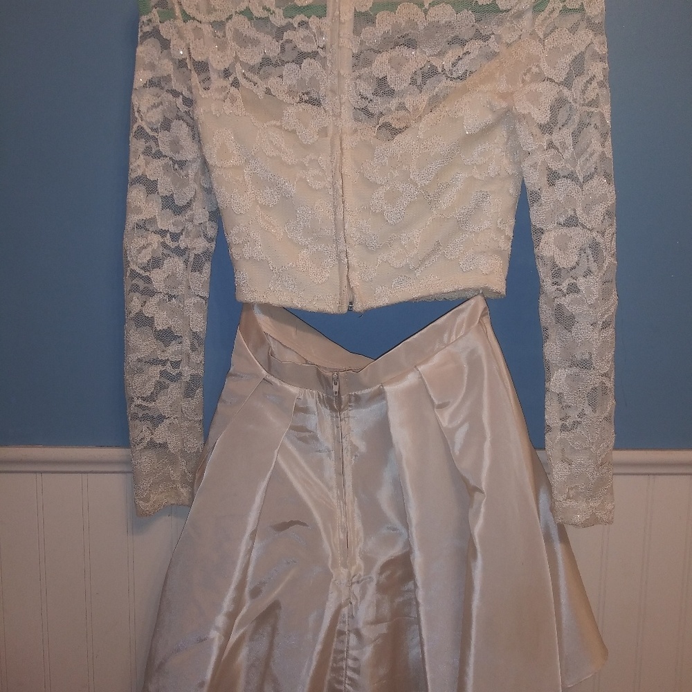 2-piece homecoming/formal dress